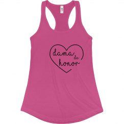 Hearted Dama de Honor