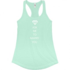 Ladies Slim Fit Racerback Tank Top