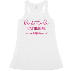 Ladies Flowy Racerback Tank