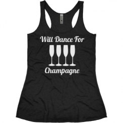 Ladies Slim Fit Super Soft Racerback Triblend Tank