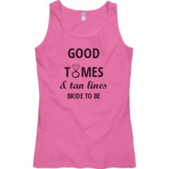 Ladies Semi-Fitted Basic Promo Tank