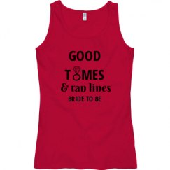 Ladies Semi-Fitted Tank