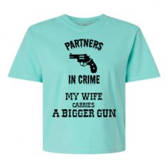 Ladies' Heavyweight Middie T-Shirt