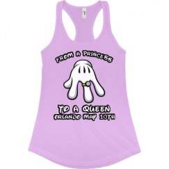 Ladies Slim Fit Racerback Tank Top