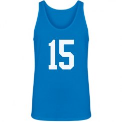 Unisex Jersey Neon Tank Top