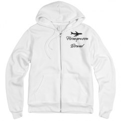Unisex Fleece Full Zip Midweight Hoodie