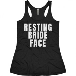 Ladies Slim Fit Super Soft Racerback Triblend Tank