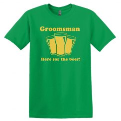 Here for Beer Groomsman