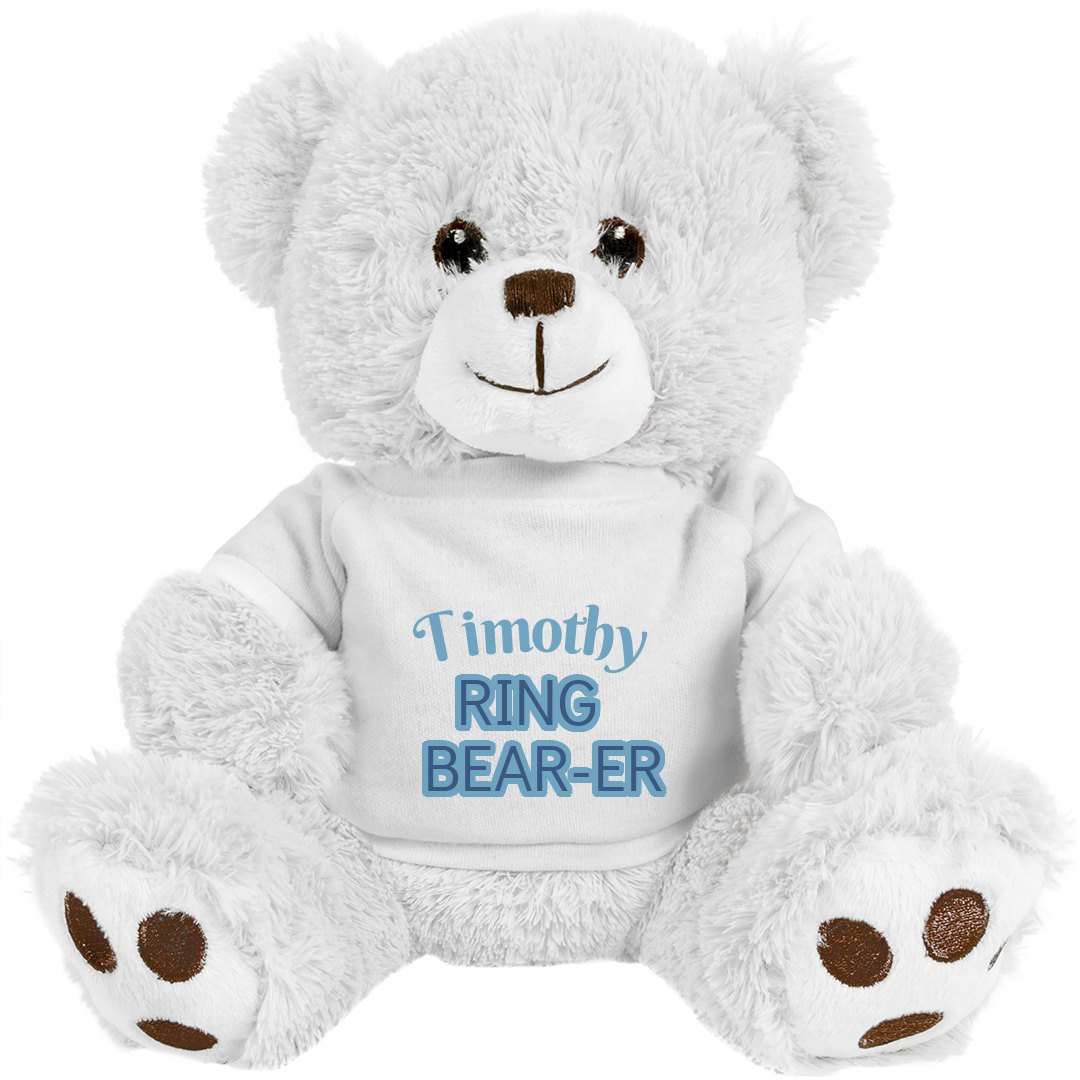 ring bearer teddy bear