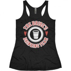 Ladies Slim Fit Super Soft Racerback Triblend Tank