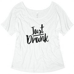 Just Drunk Bachelorette Tank Top