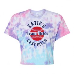 Women's Tie Dye Crop Top Tee