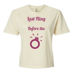 Ladies' Heavyweight Middie T-Shirt