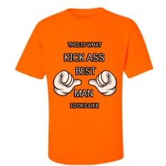 Unisex Ultra Cotton Safety Neon Crewneck Tee