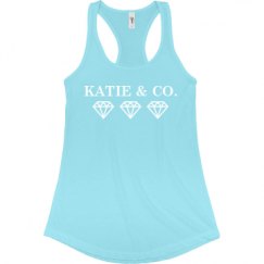 Ladies Slim Fit Racerback Tank Top