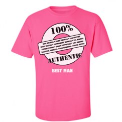 Unisex Ultra Cotton Safety Neon Crewneck Tee