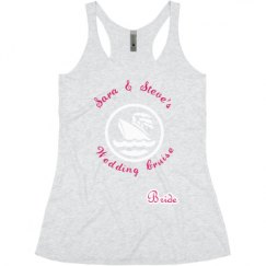 Ladies Slim Fit Super Soft Racerback Triblend Tank