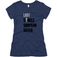 Ladies Slim Fit Super Soft Triblend Tee