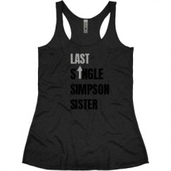Ladies Slim Fit Super Soft Racerback Triblend Tank