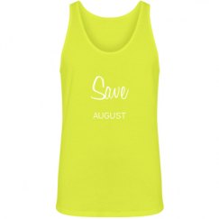 Unisex Jersey Neon Tank Top