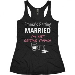 Ladies Slim Fit Super Soft Racerback Triblend Tank