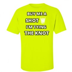 Unisex Ultra Cotton Safety Neon Crewneck Tee