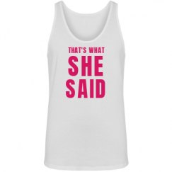 Unisex Jersey Tank Top