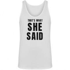 Unisex Jersey Tank Top