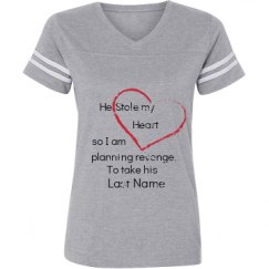 Ladies Relaxed Fit Vintage Sports Tee