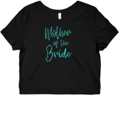 Ladies Slim Fit Crop Top Tee