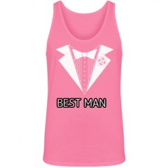 Unisex Jersey Neon Tank Top