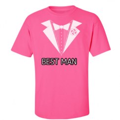 Unisex Ultra Cotton Safety Neon Crewneck Tee