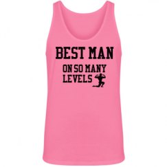 Unisex Jersey Neon Tank Top