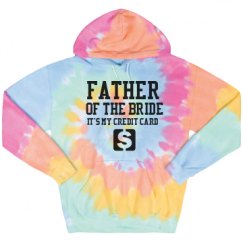 Unisex Tie-Dye Fleece Hoodie