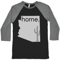 Unisex 3/4 Sleeve Raglan Tee