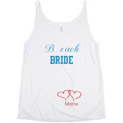 Beach Bride tank Top