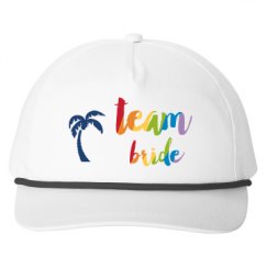 Snapback Five-Panel Rope Hat