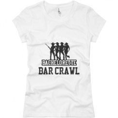 Ladies Slim Fit Basic Promo Jersey Tee