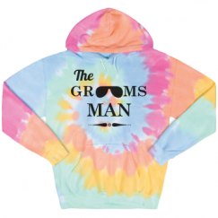 Unisex Tie-Dye Fleece Hoodie