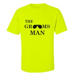 Unisex Ultra Cotton Safety Neon Crewneck Tee