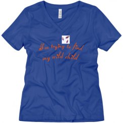 Ladies Relaxed Fit V-Neck Tee