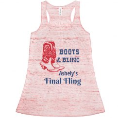 Final Fling Bling Tank Top