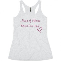Ladies Slim Fit Super Soft Racerback Triblend Tank