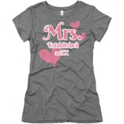 Ladies Slim Fit Super Soft Triblend Tee