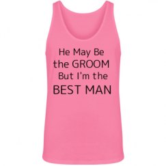 Unisex Jersey Neon Tank Top