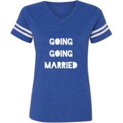 Ladies Relaxed Fit Vintage Sports Tee