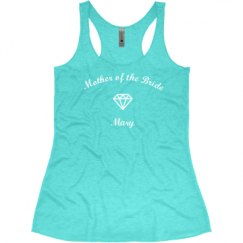 Ladies Slim Fit Super Soft Racerback Triblend Tank