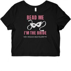 Ladies Slim Fit Crop Top Tee