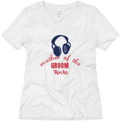 Ladies Relaxed Fit V-Neck Tee