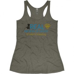 Ladies Slim Fit Super Soft Racerback Triblend Tank